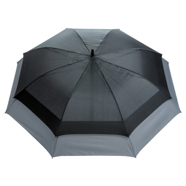 Swiss Peak AWARE™ 23"-27" laajennettava sateenvarjo, musta, yksityiskohta (2)