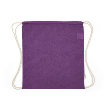 Lhotse-ostoskassi kierrätettyä puuvillaa 140 g/m²., Violetti, tuotekuva (2)