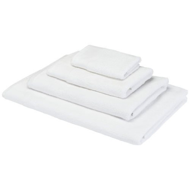 Ellie puuvillainen pyyhe, 550 g/m², 70x140 cm, Tasainen musta, tuotekuva (2)