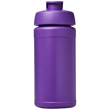 Baseline® Plus 500 ml läppäkantinen urheilujuomapullo, Violetti, tuotekuva (1)