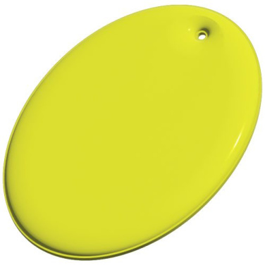 RFX™ H-12 PVC roikkuva heijastin, soikea – Neonkeltainen, tuotekuva (1)