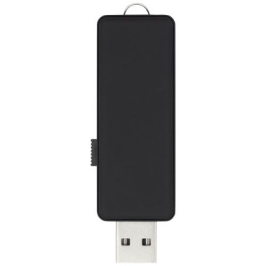 Valaiseva USB, valkoinen valo – Musta / Hopea / Valkoinen, 32GB, tuotekuva (2)