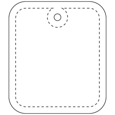 RFX™ H-20 XXL-kokoinen ripustettava PVC-heijastin, suorakulmio – Neonkeltainen, tuotekuva (2)