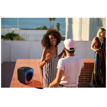 Prixton Jaia 40 W:n Bluetooth® karaokekaiutin – Musta, tuotekuva (2)