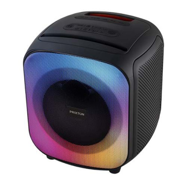 Prixton Jaia 40 W:n Bluetooth® karaokekaiutin – Musta, tuotekuva (3)