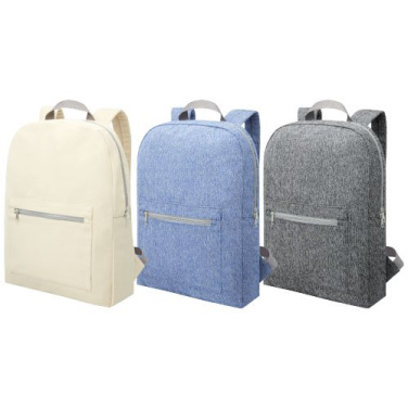 Pheebs 450 g/m² reppu, valmistettu kierrätetystä puuvillasta ja polyesterista 10L, Luonnollinen, tuotekuva (3)