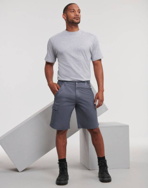 Twill-työvaateshortsit, musta - Russell Athletic (4)