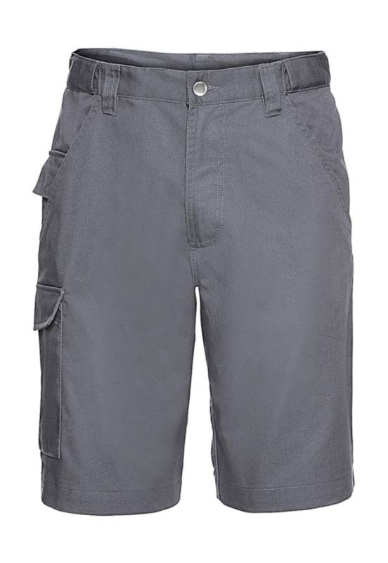 Twill-työvaateshortsit, Saattue harmaa - Russell Athletic (1)