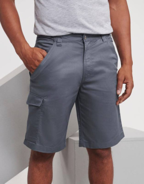 Twill-työvaateshortsit, Saattue harmaa - Russell Athletic (2)