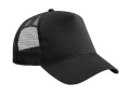 Juniori Snapback Trucker -paita, musta/musta