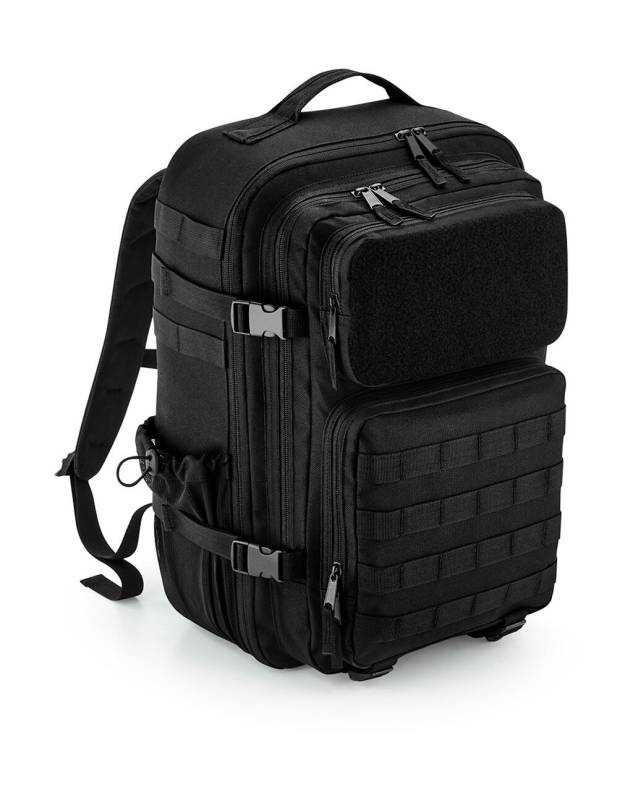 Molle Tactical 35L -reppu, musta - Bagbase (1)