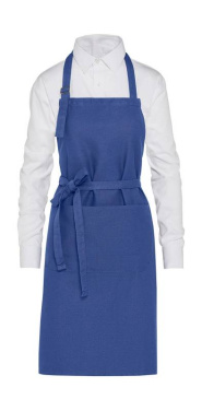 LISSABON - Luomulaatuinen paksu esiliina taskulla, Karamelli - SG Accessories - BISTRO (2)