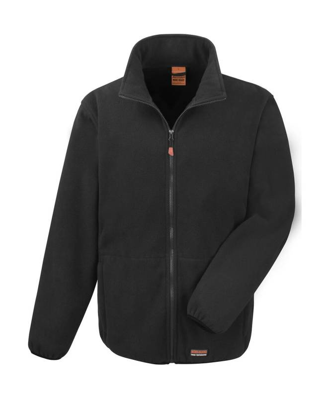 Kestävää mikrofleeceä, musta - Result Work-Guard (1)
