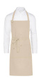 PROVENCE - Taskullinen esiliina silmukoilla, luonnonvärinen, Luonnollinen
