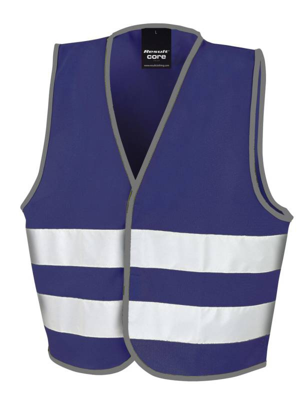 Junior Enhanced Visibility -liivi, tummansininen - Result Safe-Guard (1)