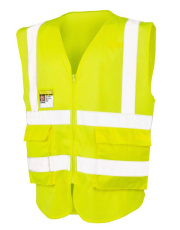 Executive Cool Mesh -turvaliivi, Fluoresoiva keltainen