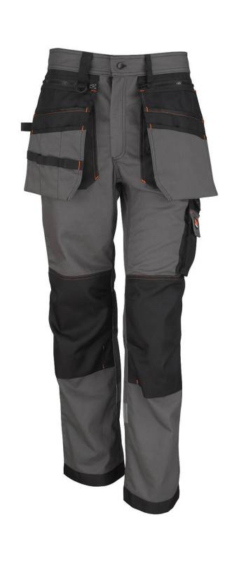 X-OVER Heavy -housut, harmaa/musta - Result Work-Guard (1)