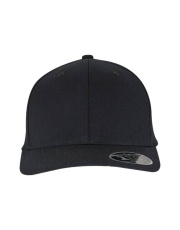 Flexfit 110 kaareva Snapback, musta