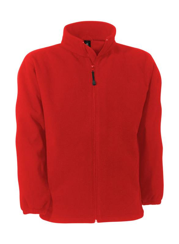 WindProtek vedenpitävä fleecetakki, punainen – B&C Outerwear (1)