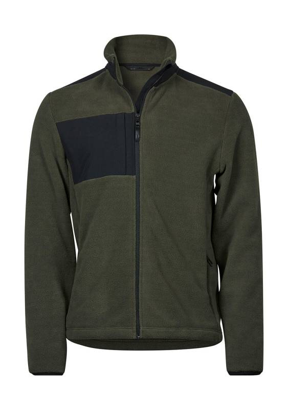 Vuoristofleece, Syvänvihreä/musta – Tee Jays (1)