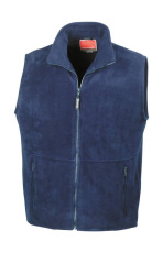 Fleece-liivi, tummansininen