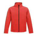 Liekehtivä tulostettava softshell-takki, Klassinen punainen/musta