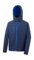 TX Performance -hupullinen softshell-takki, tummansininen/kirkkaansininen, Laivasto/Kuninkaallinen