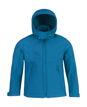 Hupullinen softshell-takki/lapsille, punainen – B&C Outerwear (3)