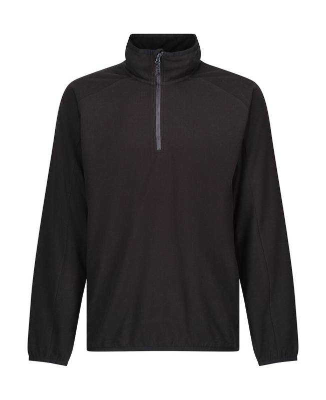 Navigate Half Zip Fleece -takki, Musta/Hiilenharmaa – Regatta Professional (1)