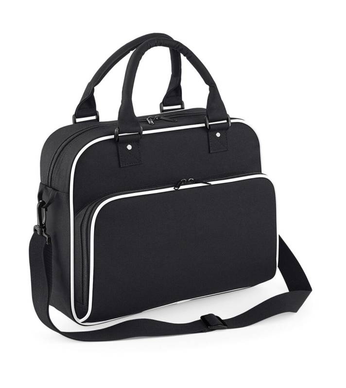 Junior Dance Bag, musta/valkoinen – Bagbase (1)