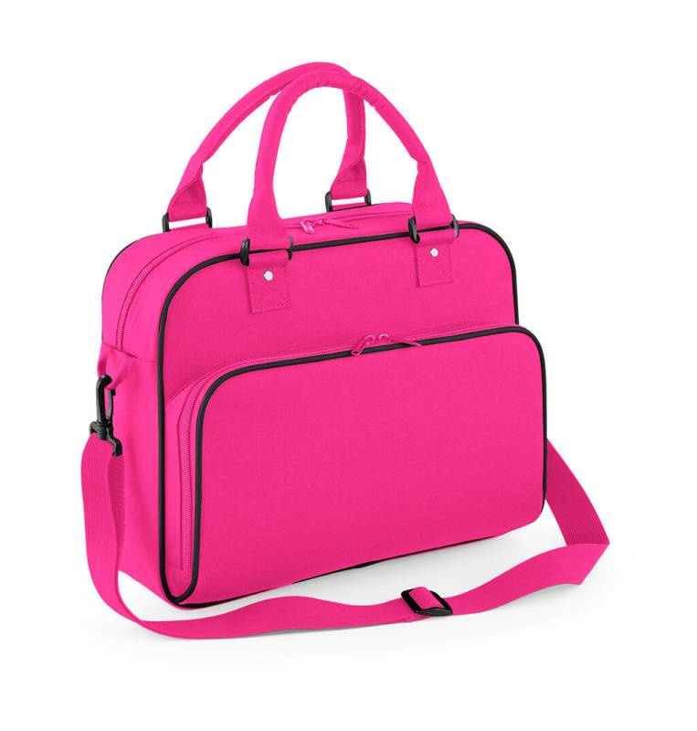 Junior Dance Bag, fuksia/musta – Bagbase (1)