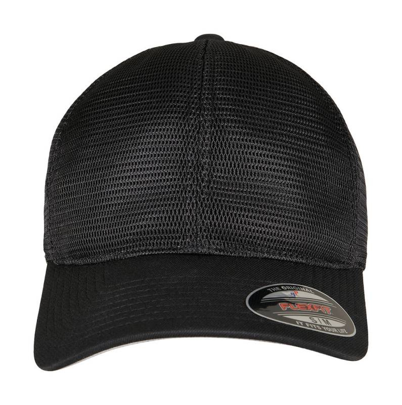 Flexfit 360 Omnimesh -lippis, musta – Flexfit (1)
