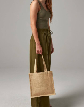 Juutti Compact Tote, luonnonvärinen – Westford Mill (3)
