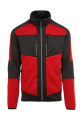 E-Volve Stretch Hybrid Midlayer -takki, Klassinen punainen/musta