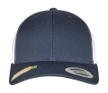 Classics Recycled Retro Trucker -lippis, 2-sävyinen, tummansininen/valkoinen, Laivastonsininen/valkoinen