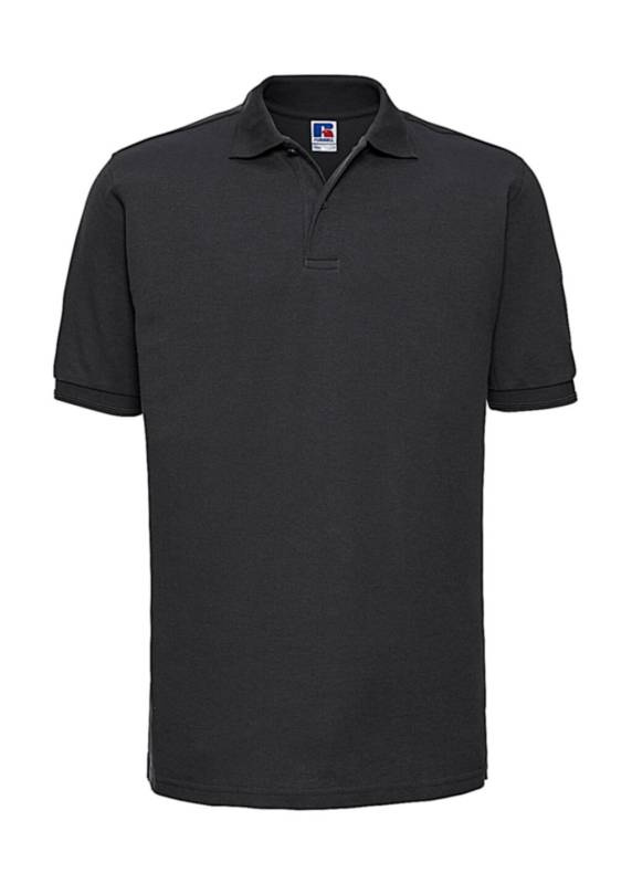 Kestävä poolopaita - jopa kokoon 4XL, musta – Russell Athletic (1)