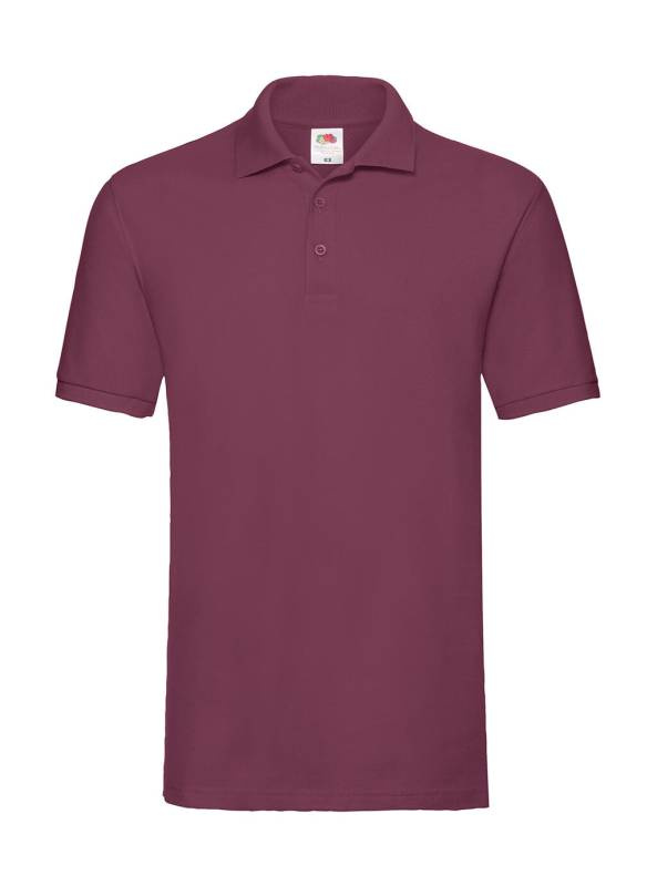 Premium-poolo, viininpunainen – Fruit of the Loom (1)