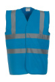 Fluo 2 Band+Brace -liivi, Safiiri