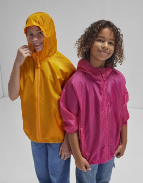 #Nollaa tuulitakki /lapset, pullonvihreä – B&C Outerwear (2)