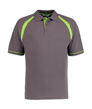 Klassinen istuvuus Oak Hill -pikeepaita, musta/oranssi – Kustom Kit (4)