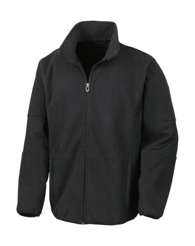 Osaka Combed Pile Soft Shell -takki, musta – Result (1)
