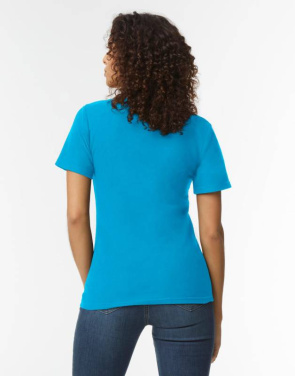 Softstyle-naisten pikeepaita, Safiiri – Gildan (3)