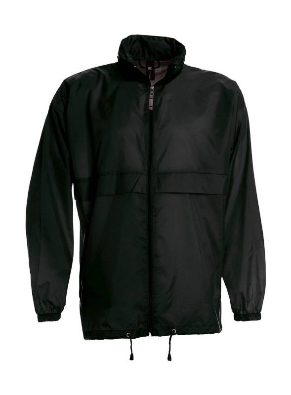 Sirocco-tuulitakki, musta – B&C Outerwear (1)
