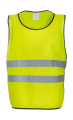 Fluo aikuisten takki, neonkeltainen, Fluoresoiva keltainen