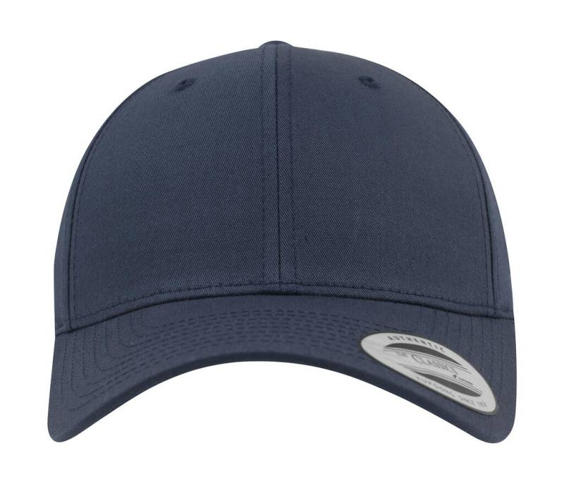 Kaareva klassinen snapback-lippis, tummansininen – Flexfit (1)