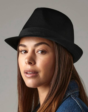 Fedora, valkoinen/musta – Beechfield (2)