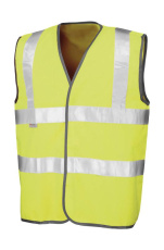 Kierrätetty huomioväriliivi, Fluoresoiva keltainen