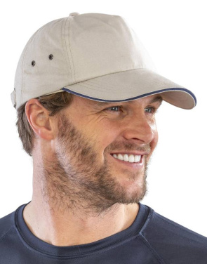 Pehmoinen voileipälippis, punainen/valkoinen – Result Headwear (4)