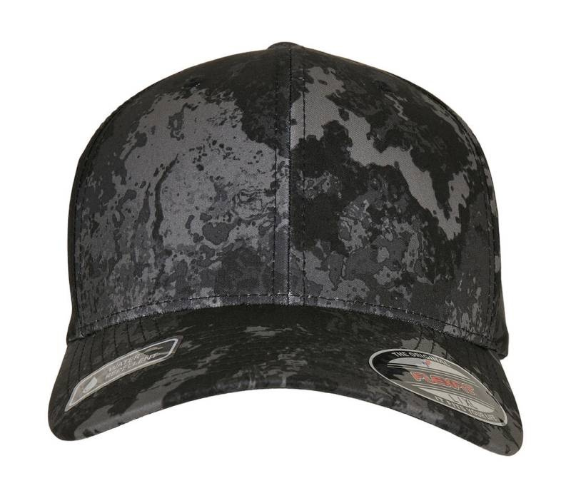 Flexfit® Veil Camo™ -lippis, Poseidon Musta – Flexfit (1)