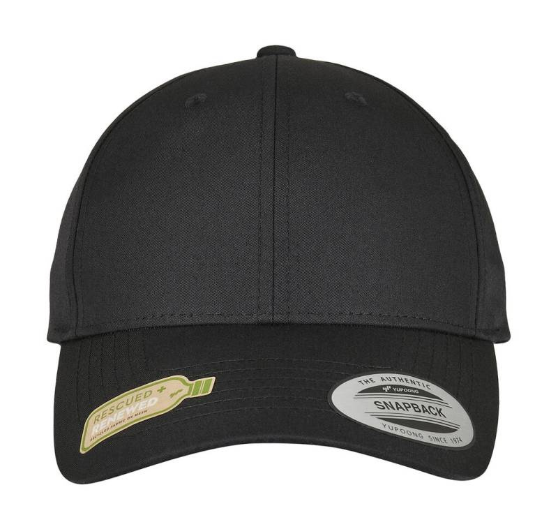Flexfit Kierrätetystä Poly Twillistä Snapback, musta – Flexfit (1)
